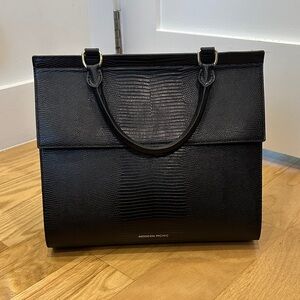 Elegant Black Satchel by Modern Picnic